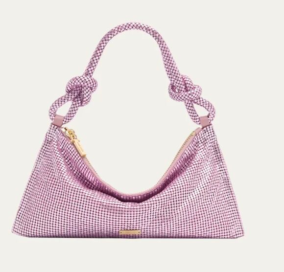 cult gaia Handbags - Cult Gaia Hera Nano Mesh Shoulder Bag Cameo Pink